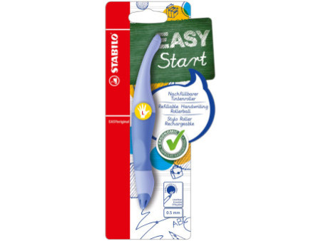 STABILO Stylo roller EASYoriginal, gauchers, nuage de bleu