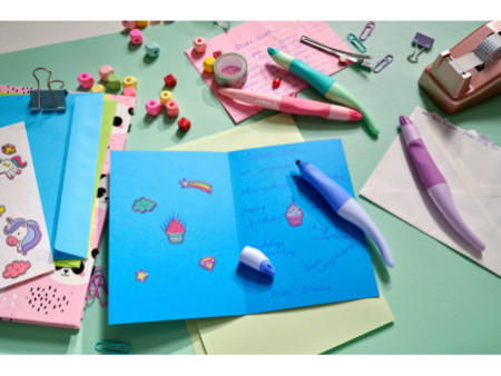 STABILO Stylo roller EASYoriginal, droitiers, mauve