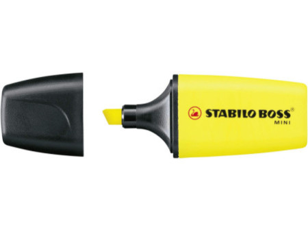 STABILO Surligneur BOSS MINI, étui en carton de 3