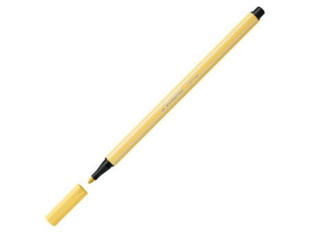 STABILO Stylo feutre Pen 68, jaune clair