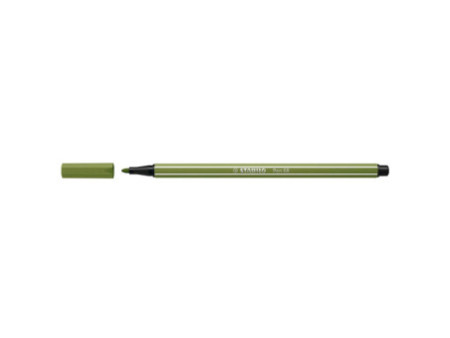 STABILO Stylo feutre Pen 68, vert mousse