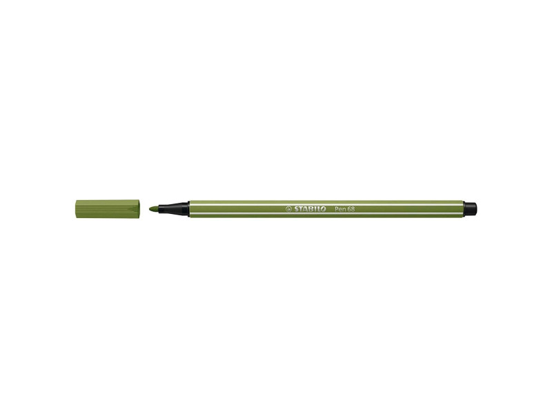 STABILO Stylo feutre Pen 68, vert mousse