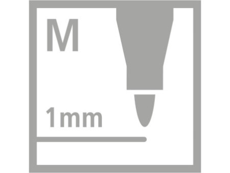 STABILO Stylo feutre Pen 68, jaune moutarde