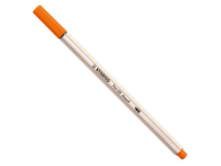 STABILO Feutre pinceau Pen 68 brush, vermillon