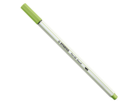 STABILO Feutre pinceau Pen 68 brush, vert pistache