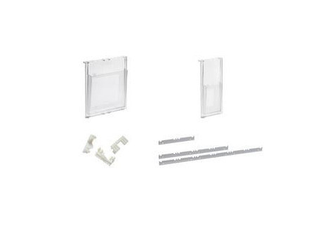 helit Porte-brochures mural 'the placativ', transparent