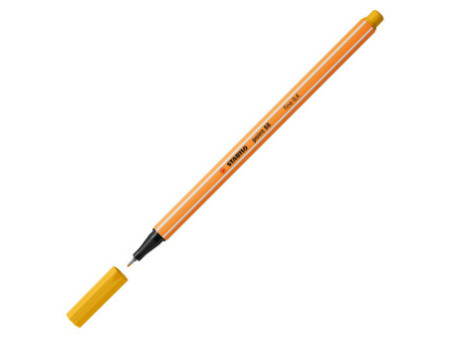 STABILO Feutre à pointe fine point 88, jaune curry