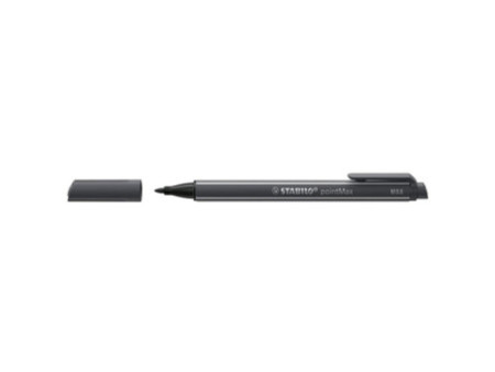 STABILO Stylo-feutre pointMax, gris très foncé