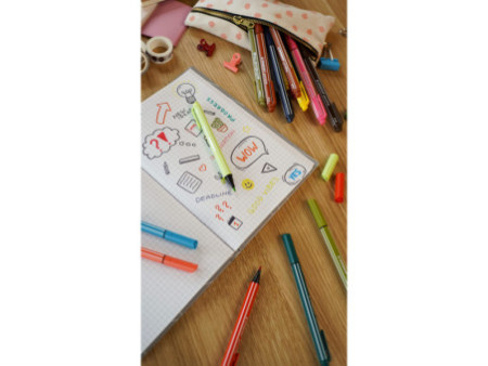STABILO Stylo-feutre pointMax, étui carton de 8, pastel
