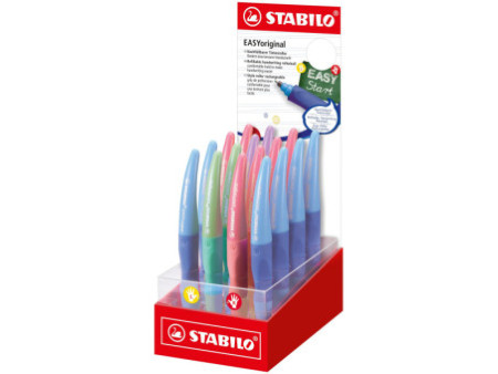 STABILO Stylo roller EASYoriginal Pastel, présentoir de 16