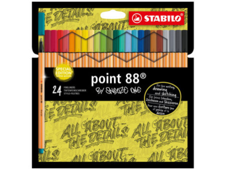 STABILO Feutre à pointe fine point 88 'Snooze One', étui