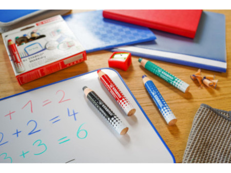 STABILO Crayon marqueur MARKdry, étui de 4