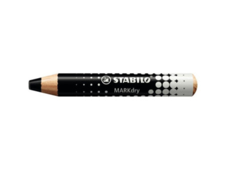 STABILO Crayon marqueur MARKdry, noir