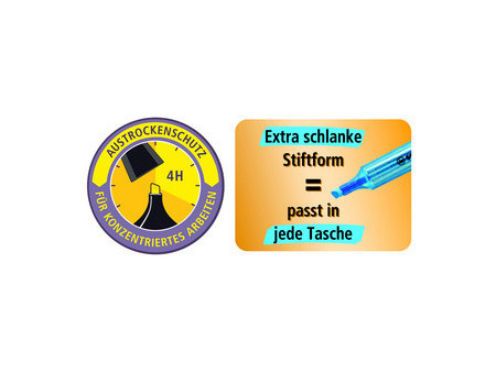 STABILO Surligneur swing cool FLUO, Ecopack de 6
