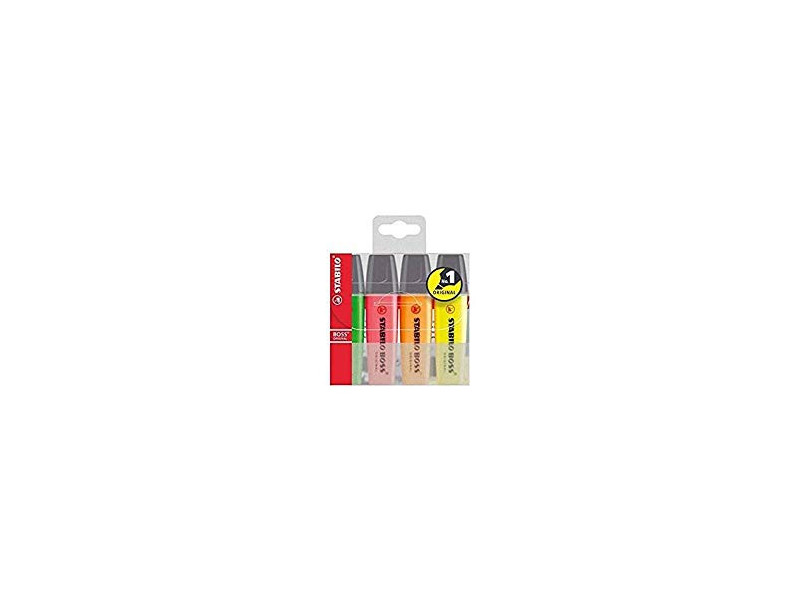 STABILO Surligneur 'BOSS ORIGINAL', Ecopack de 5