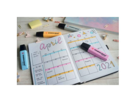 STABILO Surligneur BOSS ORIGINAL PASTEL, Ecopack de 5