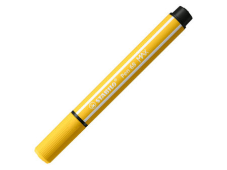 STABILO Feutre Pen 68 MAX, jaune