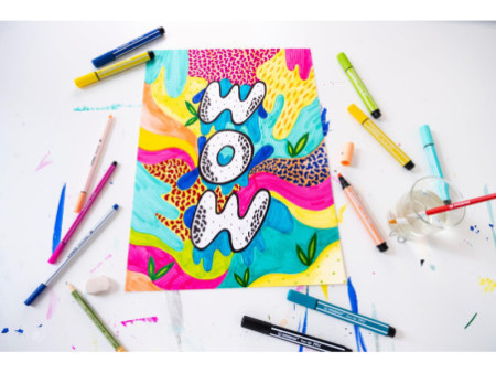 STABILO Feutre Pen 68 MAX, étui de 12 ARTY