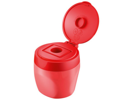STABILO Taille-crayon à réservoir woody 3 en 1, rouge
