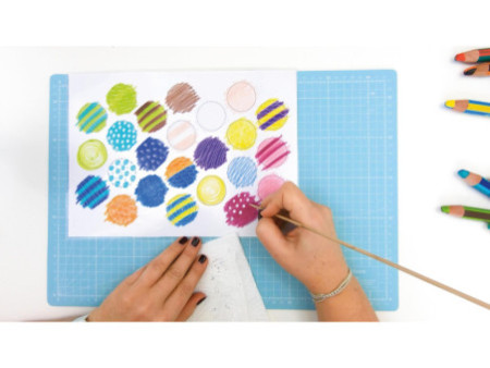 STABILO Crayon multi-talents woody 3en1 duo, turquoise/vert