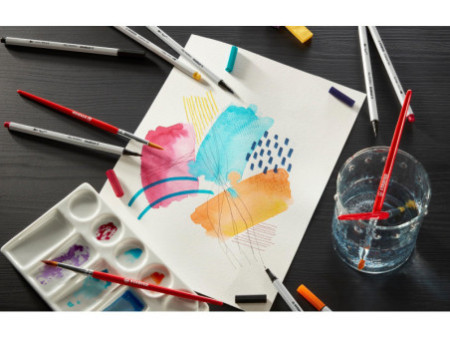 STABILO Kit Creative Tips ARTY BLACK, étui carton de 5