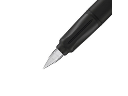 STABILO Stylo plume EASYbuddy L, gaucher, noir/noir