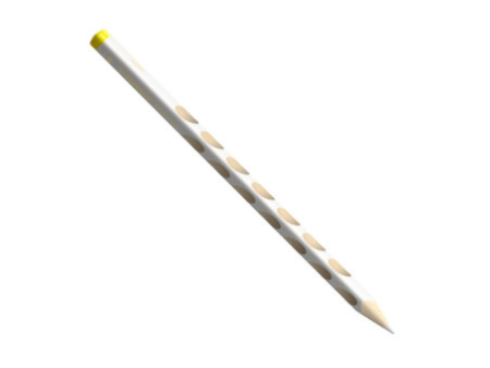 STABILO Crayon de couleur triangulaire EASYcolors L, blanc