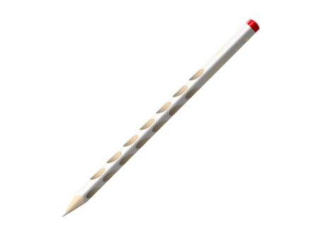 STABILO Crayon de couleur triangulaire EASYcolors R, blanc