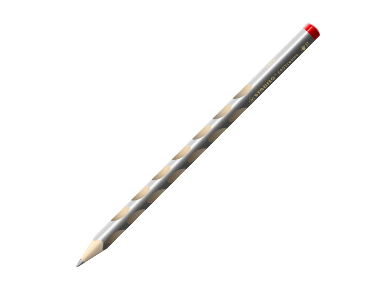 STABILO Crayon de couleur triangulaire EASYcolors R, argent
