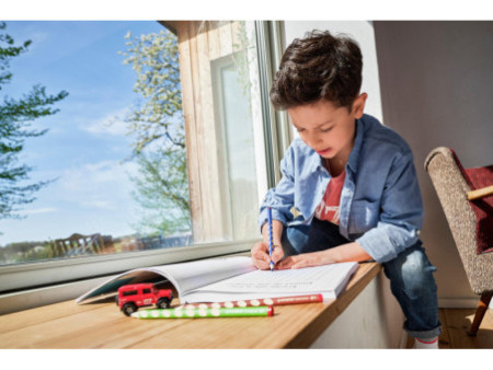 STABILO Crayon de couleur EASYcolors L, étui de 24