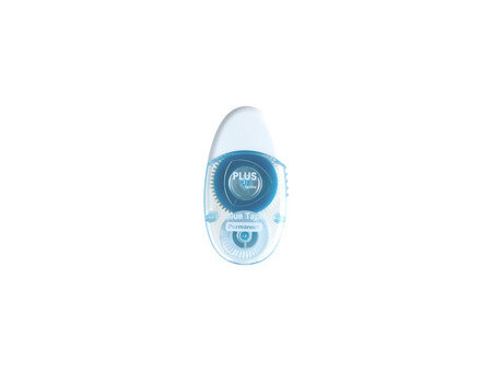 PLUS JAPAN Mini-roller de colle 'LE', 6mm x 12m, dans bocal