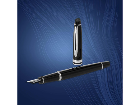 WATERMAN Stylo plume Expert Laque Noire C.T.