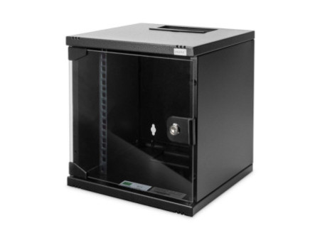 DIGITUS Coffret mural 10', 6 U, (L)312 x (P)300 mm, noir