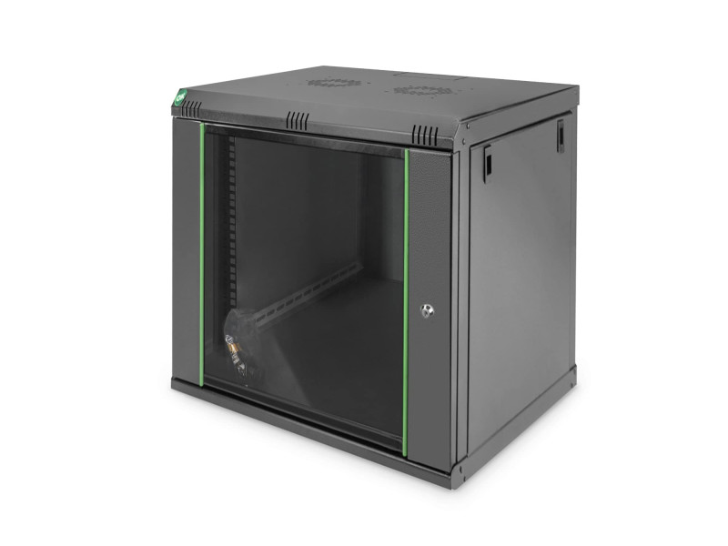 DIGITUS Coffret mural 19' Dynamic Basic, 12 U, noir