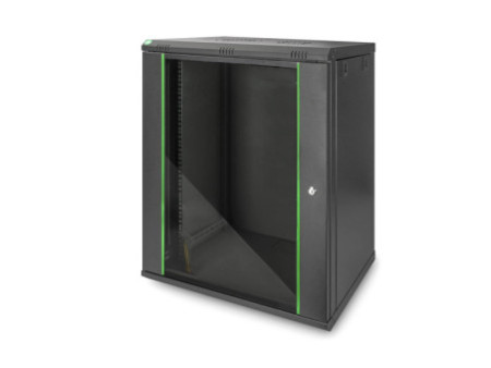 DIGITUS Coffret mural 19' Dynamic Basic, 16 U, noir