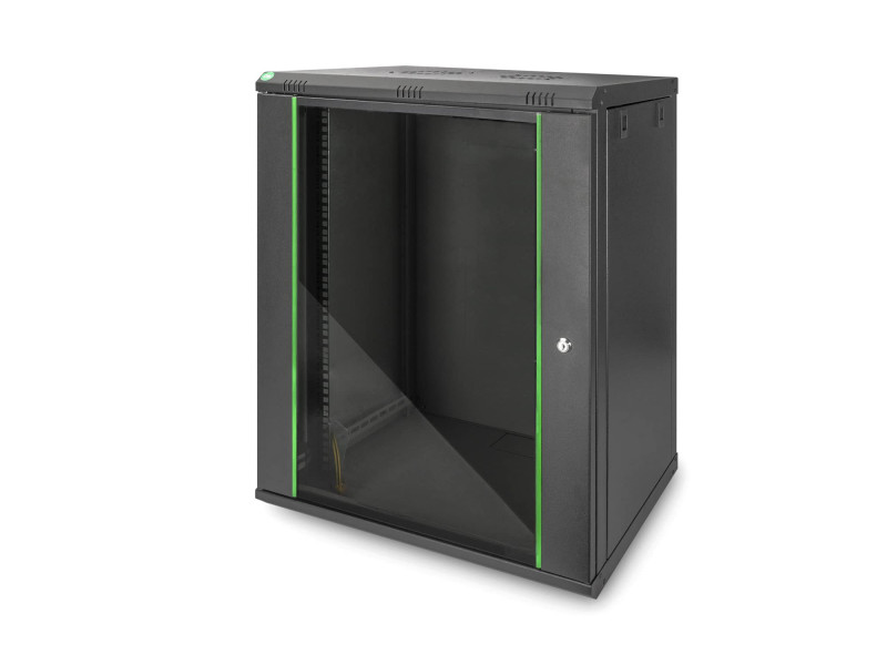 DIGITUS Coffret mural 19' Dynamic Basic, 16 U, noir