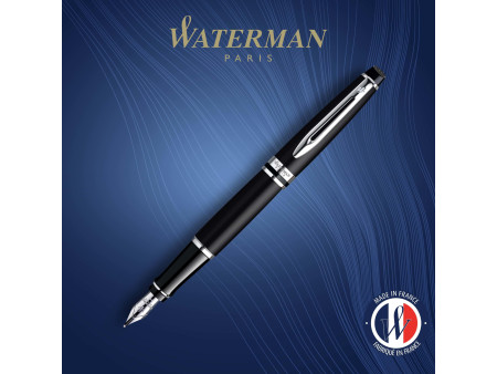 WATERMAN Stylo plume Expert, Matt Black C.T.