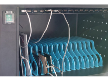 DIGITUS Armoire de charge mobile pour tablettes