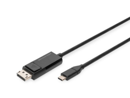 DIGITUS Câble adaptateur bidirectionnel USB Typ C vers DP