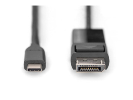 DIGITUS Câble adaptateur bidirectionnel USB Typ C vers DP