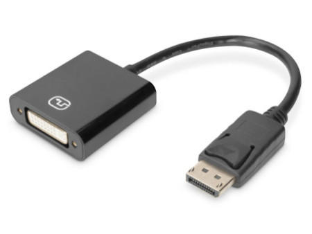 DIGITUS Adaptateur/convertisseur actif Displayport, DP - DVI