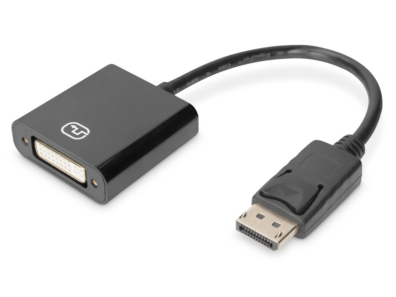 DIGITUS Adaptateur/convertisseur actif Displayport, DP - DVI