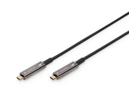 DIGITUS Câble de connexion USB type-C AOC AV, 20 m