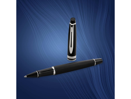 WATERMAN Stylo roller Expert, Mat C.C., noir