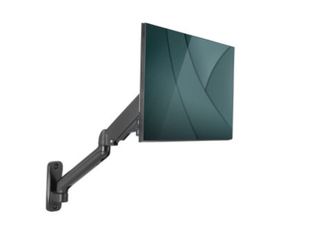 DIGITUS Support mural universel pour écran, noir