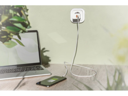 DIGITUS Chargeur USB, 2x USB-A, 15,5 watts, blanc