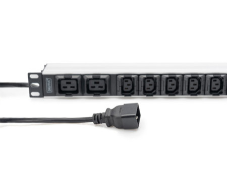 DIGITUS Multiprise 19', 10 prises, 1 U