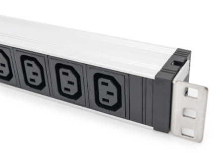 DIGITUS Multiprise 19', 9 prises, 1 U