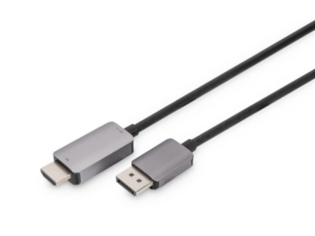 DIGITUS Câble adaptateur DisplayPort, DP - HDMI type A, 8K