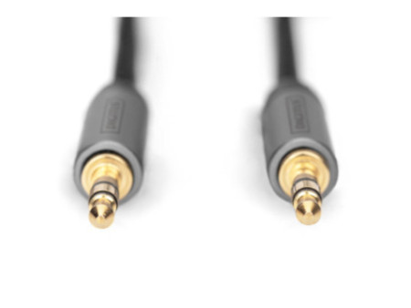 DIGITUS Câble de raccordement audio, jack mâle 3,5 mm,